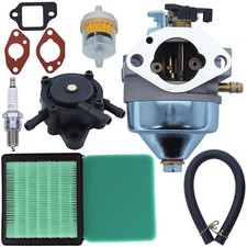 Kit de Carburateur pour Honda GCV190 Tondeuse Carburateur avec Filtre à Air &...