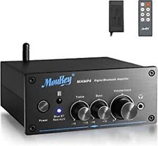 MOUKEY Récepteur Amplificateur Audio Stéréo Bluetooth 5.0 200 W 2 Voies Avec Te