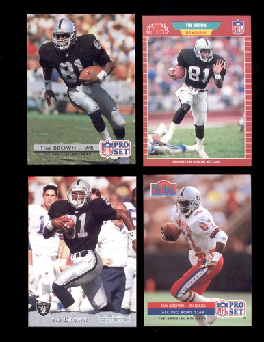 1989 pro set tim brown - 1989-93,
