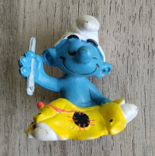 Figurine schtroumpf couturier - figurine,