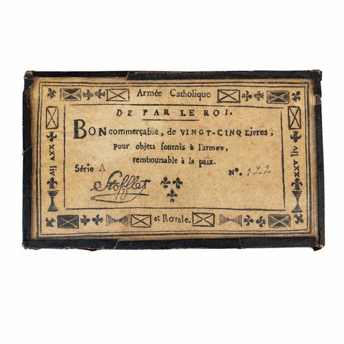 Assignat livres - de, –