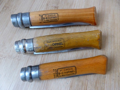 Lot couteaux pliants