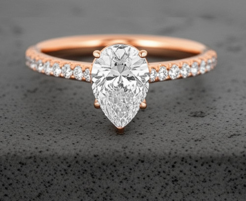 Bague rose carats et - carats,