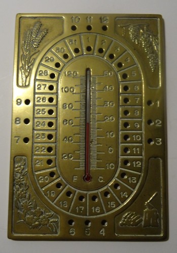 Ancien thermomètre et