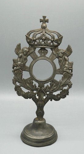 Ostensoir etain décors - etain,,
