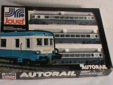 coffret HO JOUEF 02 8621 00/AUTORAIL EAD BLEU 3 ELEMENTS.EN BOITE/COMME NEUFI