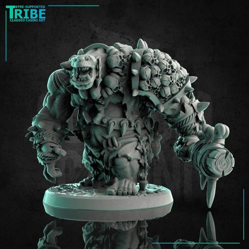 Figurine ogre avec - figurine,