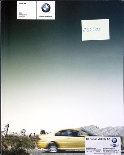 Ed5508 brochure bmw - bmw, coupé