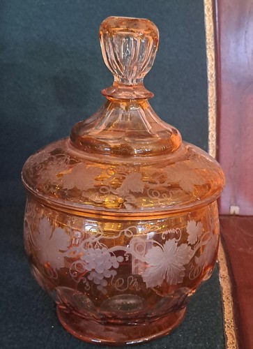 Sucrier cristal bohème - en, de