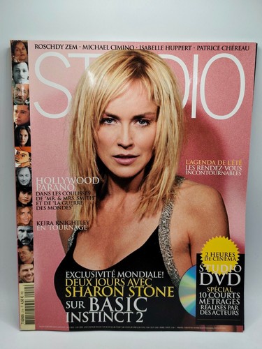 Studio magazine sharon stone - -,