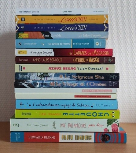 Lot livres jeunesse ado - de, 16