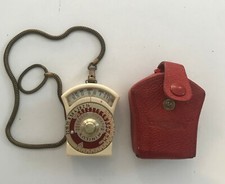 ANCIEN LUXMETRE MINILUX AVEC CHAINETTE LAITON 