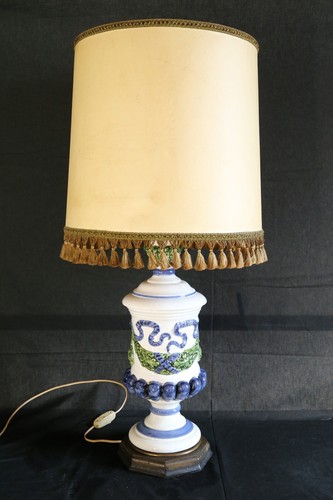 Lampe table porcelaine urne - de,