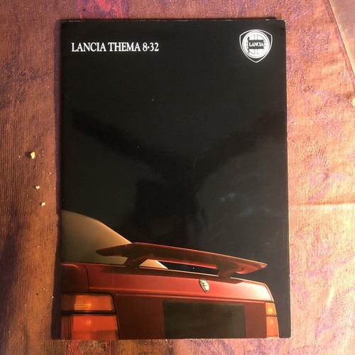 Lancia catalogue thema - thema, 8•32