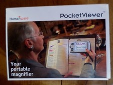 LOUPE DE LECTURE ELECTRIQUE- POCKET VIEWER