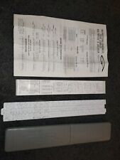 Graphoplex 640  REGLE A CALCUL POUR BETON ARME - STATOS - RAPHOPLEX   ETUI 