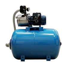 Pompe Surpresseur Eau 880w 4800 L/h Réservoir 80l - 4 Bars Avec Manomètre Et Pre