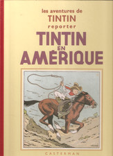 TINTIN EN AMERIQUE EDITION FAC SIMILE 1995 - TRES BON ETAT