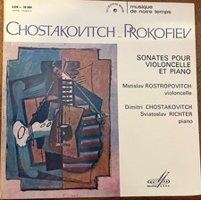 ROSTROPOVICH   RICHTER /  PROKOFIEV  - SHOSTAKOVICH / LE CHANT DU MONDE