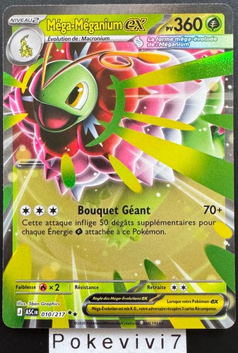 Carte pokemon mega meganium - pokemon, mega-meganium