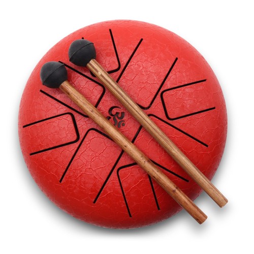 Hapi drum red - drum, 16cm