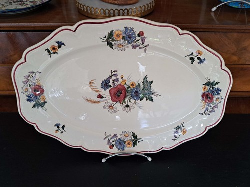 Grand plat sarreguemines - grand,