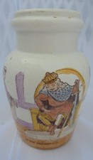 ANCIEN POT A MOUTARDE CERAMIQUE KG LUNEVILLE LE ROI DAGOBERT DN558