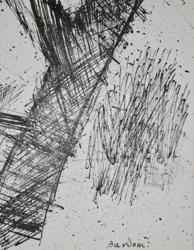 Guy bardone dessin original - bardone,