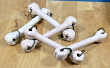 Anciens isolateurs électriques porcelaine Deco industrielle Loft Vintage