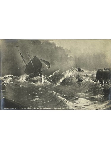 Salon 1901 barque de - –,