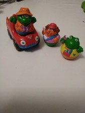 Jouet weebles de playskool Voiture Et 3 Personnages Culbito 
