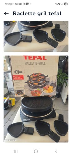 Tefal raclette grill - tefal, raclette-grill