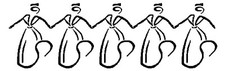 Point de croix - Diagramme