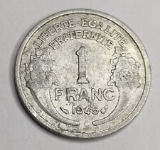 Monnaie Alu, 1 Franc Morlon 1945 C