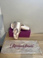 Paire De Ballerines Chaussons De Danse  Russian Pointe Rubin L29 Rd 38 W4 V2 FS 