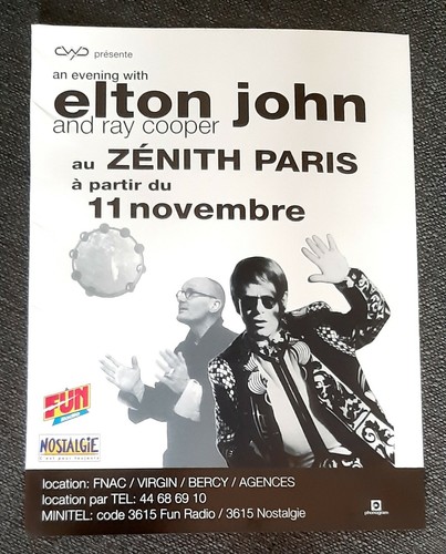 Publicité advert concert