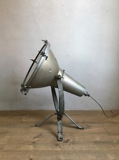 Grande Lampe Industrielle Projecteur Usine Ancien Cinema Atelier Vintage 80x50