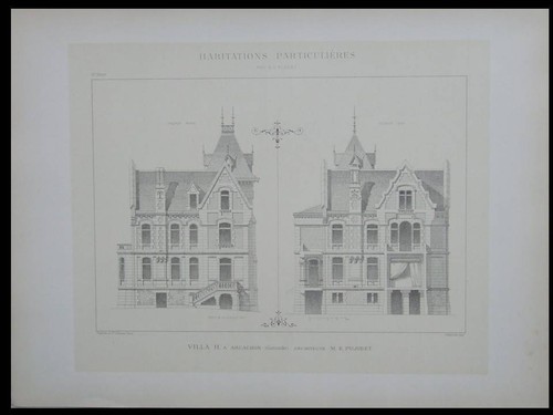 Arcachon villa girofle 1895 - arcachon,,