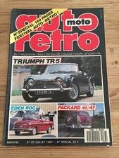 AUTO RETRO N°83 JUILLET 1987