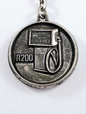 PORTE-CLES - SATAM R200 Pompe à Essence 1960s - Vintage Garages - Métal Léger