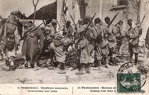 Guerre 1914 1918 tirailleurs - guerre, 1914-1918
