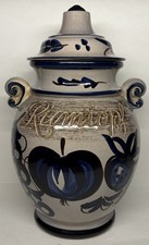 Rare Ancien Pot Couvert