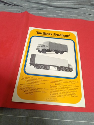 Fruehauf remorques prospectus - remorques,