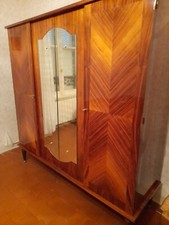 armoire, lit avec sommier et matelas ,chevet