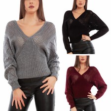 Pull Femme Court Aéré