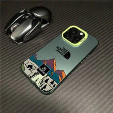 Nouvelle coque 3D Twilight Snow The North Face pour iPhone 15, 14 et 13 Plus
