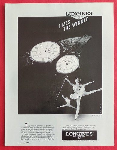 Publicité presse montres - publicité,