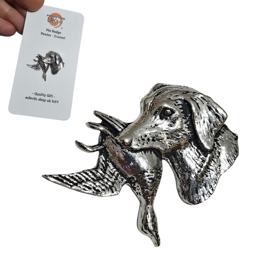 Labrador canard pin badge - canard,