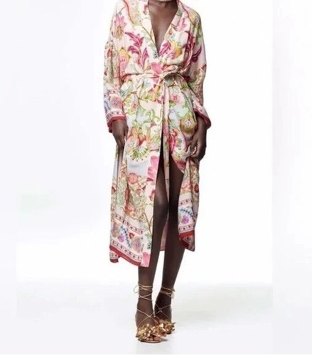 Nwt zara floral kimono - nwt,
