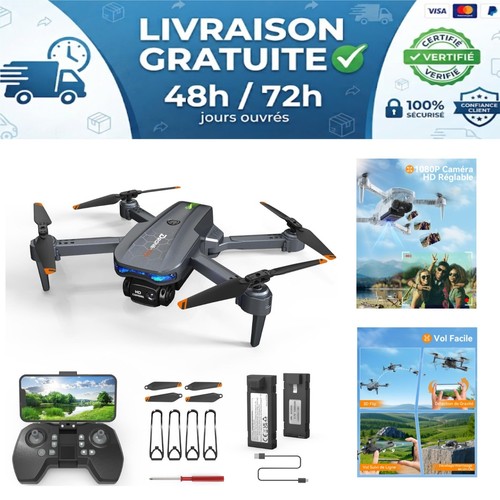 Drone caméra 1080p ferietelf - caméra,